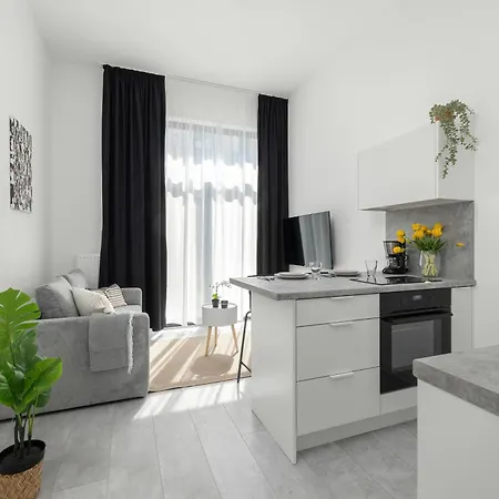 公寓 Nowoczesne Typu Z Parkingiem By Renters *