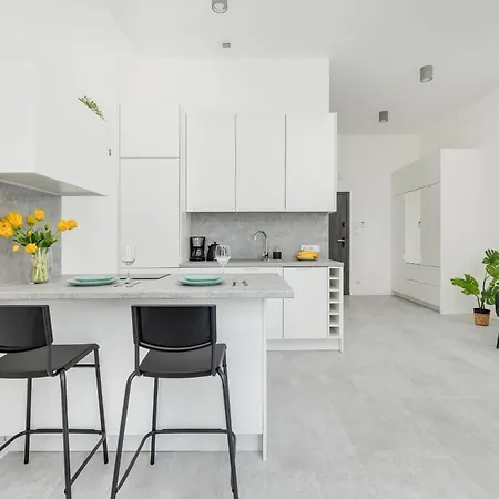 Nowoczesne Typu Z Parkingiem By Renters 아파트 *